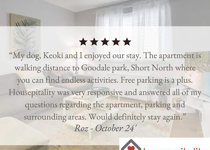 Cozy 2 Bedroom In Short North Convenient Parking Apartamento
