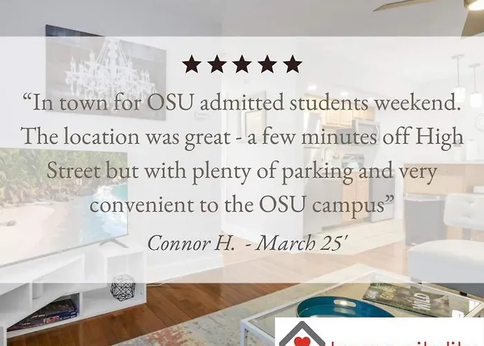 Apartamento Cozy 2 Bedroom In Short North Convenient Parking *
